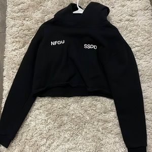 Darc sport cropped hoodie